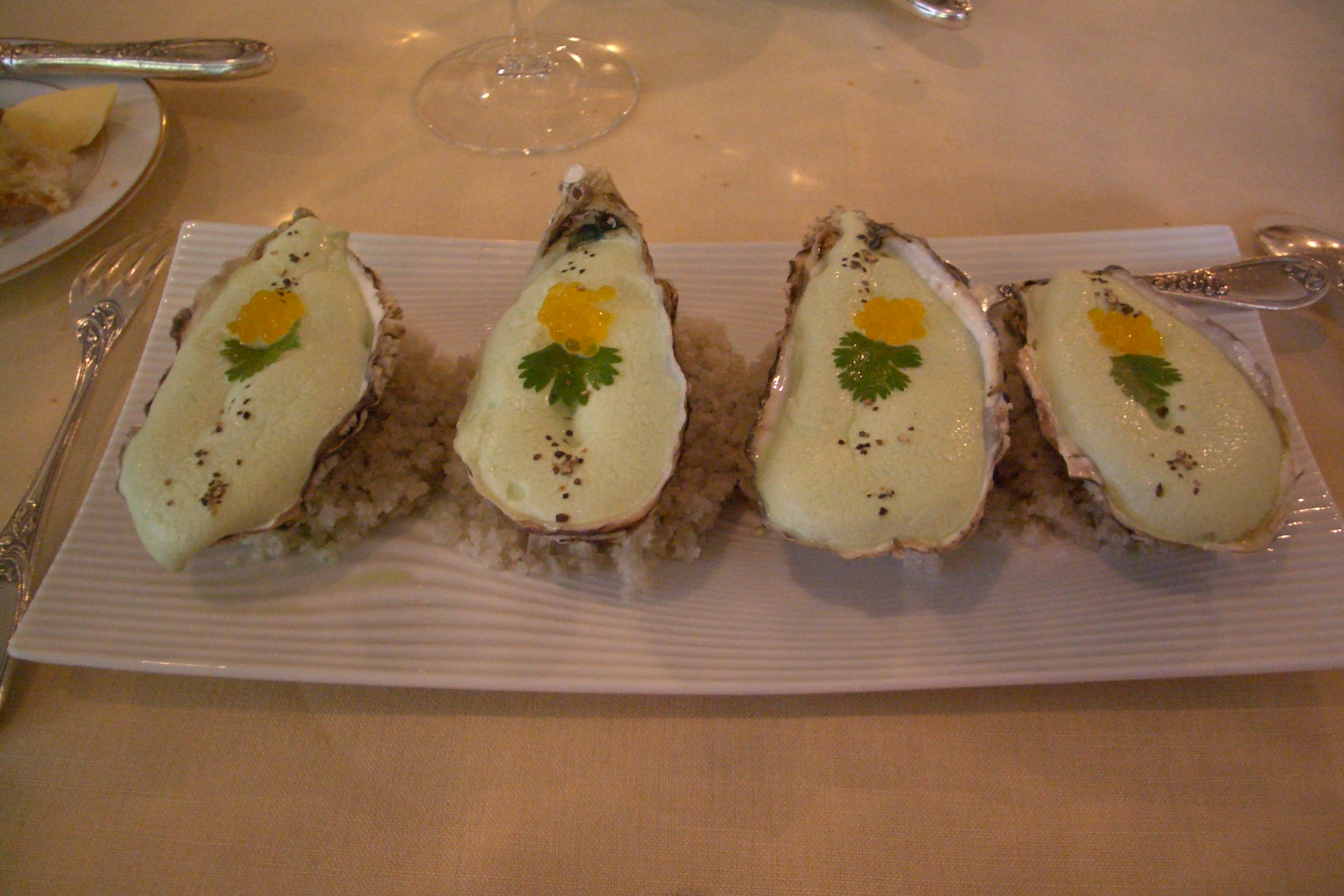 Eugenie oysters
